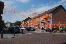 1048 DBUITERWIJK-001055 Oranjegekte in de Diezerpoort vanwege de Europese kampioenschappenHoltenbroekerweg, 2012-05-29