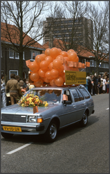 343 DIA022494 Deelnemer aan de optocht tijdens de festiviteiten Zwolle 750., 1980-00-00