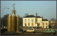 663 DIA022129 Stationsplein Zwolle. Voorbereidingen Zwolle 750., 1980-00-00
