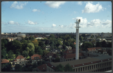 69 DIA000137 Panorama vanaf het PTT-Postgebouw aan de Westerlaan.Zicht op telefooncentrale Parkstraat en Zwolle ...