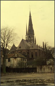 857 DIA022202 De Sint-Michaëlkerk was een rooms-katholieke kerk aan de Roggenstraat in Zwolle.De kerk werd in 1965 ...