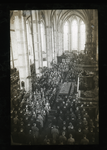 9478 DIA026155 Opname tijdens een kerkdienst in de Grote of St. Michaelskerk op de Grote Markt in Zwolle, 1930-00-00