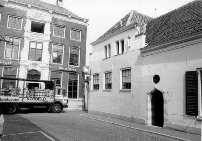 18147 FD015438 Voorstraat/Korte Kamperstraat, uit het zuidoosten. , 1986