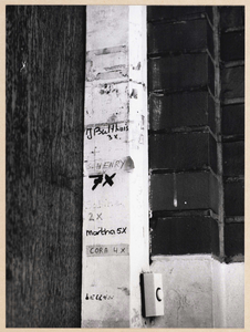 18187 FD016191 Wilhelminastraat: kamerverhuur., 1988