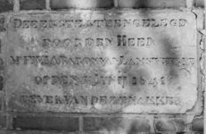 1821 FD001129 Bisschop Willebrandlaan 62 eerder Middelweg RK begraafplaats, 1985. Eerste steen gelegd door den Heer ...