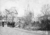 1937 FD004454 Groot Wezenland met de oude Sassenpoortenbrug, circa 1880., 00-00-1880 - 00-00-1885
