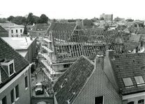 2120 FD011514 Praubstraat: Odeon-complex vanaf de daken van het Stadhuis,naar het zuidwesten., 1985