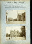 23082 _0083 Bladzijde van het album met twee foto's, hierna individueel beschreven., 1890 - 1905