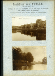 23082 _0106 Bladzijde van het album met twee foto's, hierna individueel beschreven., 1890 - 1905
