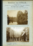 23082 _0110 Bladzijde van het album met twee foto's, hierna individueel beschreven., 1890 - 1905