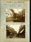 23082 _0113 Bladzijde van het album met twee foto's, hierna individueel beschreven., 1890 - 1905