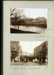 23082 _0125 Bladzijde van het album met twee foto's, hierna individueel beschreven., 1890 - 1905