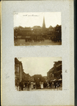 23082 _0140 Bladzijde van het album met twee foto's, hierna individueel beschreven., 1890 - 1905