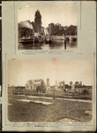 23083 _0031 Bladzijde van het album met twee foto's, hierna individueel beschreven, 1890 - 1905