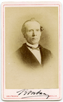 23085 _0018 Carte-de-visite met een portret van T.H. Bondam, procureur-generaal van het in december 1875 opgeheven ...
