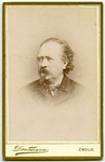 23085 _0020 Carte-de-visite met een naamloos portret van een lid van het in december 1875 opgeheven Provinciaal ...