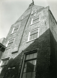 2745 FD011585 Praubstraat westzijde: één van de Fraterhuizen; vroeger gebouwencomplex van de Moderne Devotie., 1972