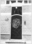 3328 FD011610 Prins Hendrikstraat 3. Jugendstil voordeur en deurrooster., 1974