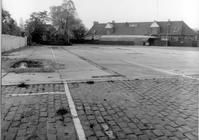 4433 FD011669 Rembrandtlaan/Vermeerstraat, met voormalig terrein Retham. Uit het noordoosten., 1988