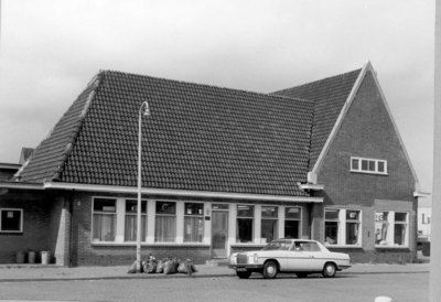8714 FD014952 Veemarkt: dienstgebouwen bij de achteringang., 1973