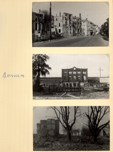 24493 FD004842_0056 Fotoalbum met opnamen van oorlogsschade in Nederland, met onder andere beelden van Zwolle, 1940 - 1945