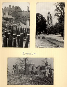 24493 FD004842_0064 Fotoalbum met opnamen van oorlogsschade in Nederland, met onder andere beelden van Zwolle, 1940 - 1945