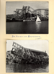 24493 FD004842_0072 Fotoalbum met opnamen van oorlogsschade in Nederland, met onder andere beelden van Zwolle, 1940 - 1945