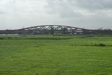 25029 Opname tijdens de bouw van de spoorbrug de Hanzeboog in Zwolle, 13-09-2011