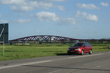 25035 Opname tijdens de bouw van de spoorbrug de Hanzeboog in Zwolle, 13-09-2011
