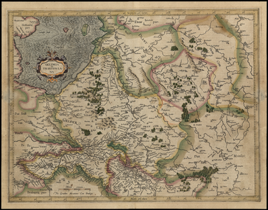 2171 kaart van Gelderland en Overijssel
