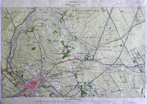 408-KD001359 Zwolle 304 Kopie van een topografische kaart van Zwolle en het gebied ten noordoosten van de stad. Verkend ...