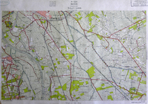 417-KD001369 Hattem 320 Kopie van een topografische kaart van Hattem en het gebied ten oosten ervan. De kaart is ...