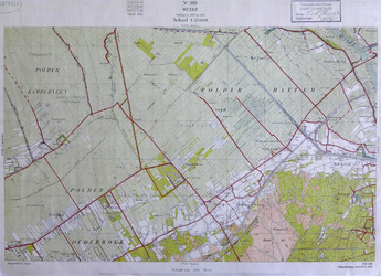 422-KD001374 Wezep 319 Kopie van een topografische kaart van Wezep en omgeving. Verkend in 1930 en 1931. Minder hei op ...