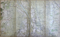425-KD001377 Vorchten 338 Topografische kaart van de IJssel met aan de westzijde Wapenveld en Vorchten, en aan ...