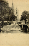1040 PBKR3179 De Sassenpoortenbrug (ophaalbrug 1861-1907) en de Sassenpoort (in 1898 gerestaureerd en van een gotisch ...