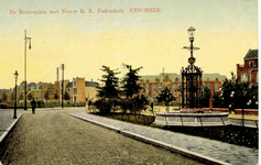 1804 PBKR5554 Enschede, De Ruiterplein met R.K. Ziekenhuis, 1910-1915, 1910-00-00
