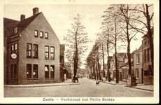 1929 PBKR3886 Vechtstraat ca. 1930-1935 gezien uit de Thomas a Kempisstraat naar het zuidoosten. Links het ...