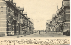 2026 PBKR5598 Prins Hendrikstraat ca 1900. Prentbriefkaart gestuurd door Jan Geesink, Zwolle, gericht aan monsieur F.J. ...