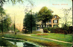 2795 PBKR4036 Beukenallee 1: Villa Vijverberg, ca. 1910. De vrijstaande villa Vijverberg werd in 1875 gebouwd naar een ...