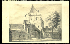306 PBKR5329 De Ammunitie-toren te Zwolle, 1670., 1670-00-00