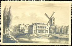4033 PBKR0212 Badhuiswal, badhuis van dokter Everhardus Theodorus Schaepman (1800-1865), in 1842 gebouwd, opgeheven in ...