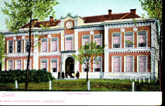 4052 PBKR0231 Rijks HBS, ca. 1900. Ontwerp stadsarchitect Berend Reinders (1825-1890) in Neoclassiscistische stijl, ...