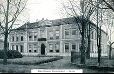 4055 PBKR0234 Rijks HBS, ca. 1900. Ontwerp stadsarchitect Berend Reinders (1825-1890) in Neoclassiscistische stijl, ...