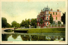 4827 PBKR0358 Klein Weezenland, ca.1920 (vanaf 1933 Burgemeester van Roijensingel) met rechts nr 18: woonhuis familie ...