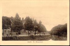 4831 PBKR0362 Klein Weezenland, ca. 1910. (vanaf 1933 Burgemeester van Roijensingel) met nr. 18 woonhuis familie Van ...