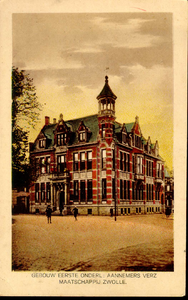 4836 PBKR0367 Klein Weezenland 9-I, ca. 1925, (vanaf 1933 Burgemeester van Roijensingel), in 1914 gebouwd als kantoor ...