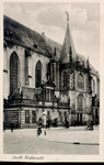 4913 PBKR1516 Grote Markt met rotonden en Grote Kerk met Hoofdwacht, 1935-1939., 1935-00-00