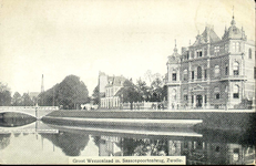 4997 PBKR0384 Klein Weezenland, ca. 1910 (vanaf 1933 Burgemeester van Roijensingel), geheel rechts nr 18: woonhuis ...