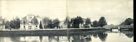 5568 PBKR0521B Panorama van het Klein Wezenland, 1905-1910 (vanaf 1933 Burgemeester van Roijensingel), vanaf ...