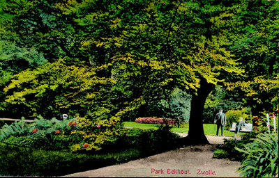 5714 PBKR0525 Beukenbomenpoort in Park Eekhout, ca. 1935., 00-00-1935